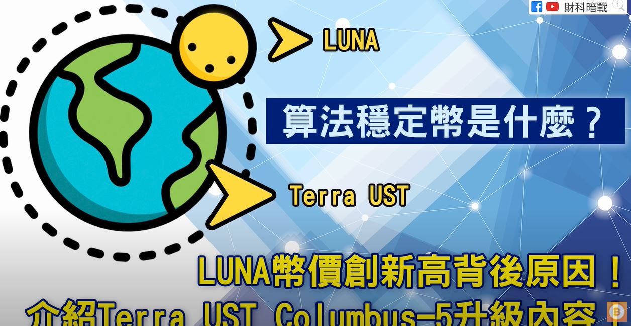 財科暗戰】算法穩定幣是什麼？ 介紹Terra UST Columbus-5升級內容！LUNA幣價創新高背後原因！ - Timetocoin 幣時代